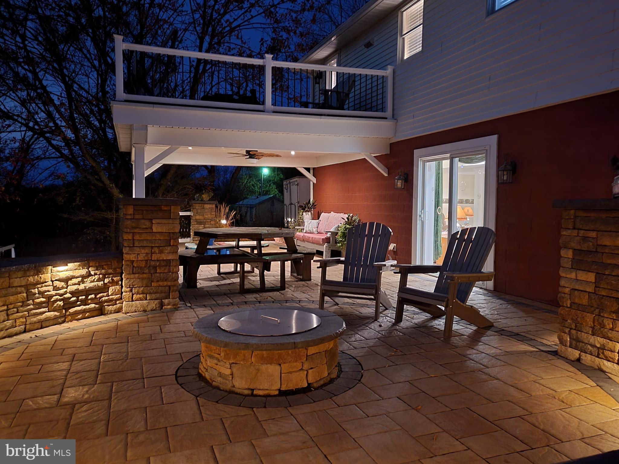11701 Walnut Point Road Hagerstown, MD 21740 - Photo 53 of 56 a view of a chairs and tables in the patio