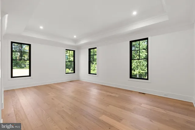 a view of a room with walk in closet