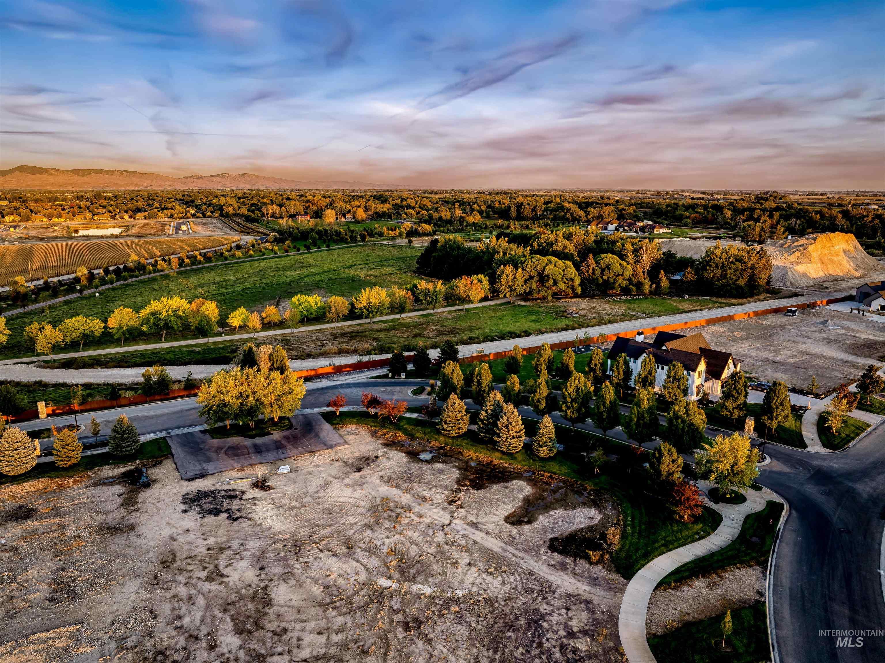 21565 River Ranch Lane Star, ID 83669 - Photo 2 of 14 Aerial view at dusk