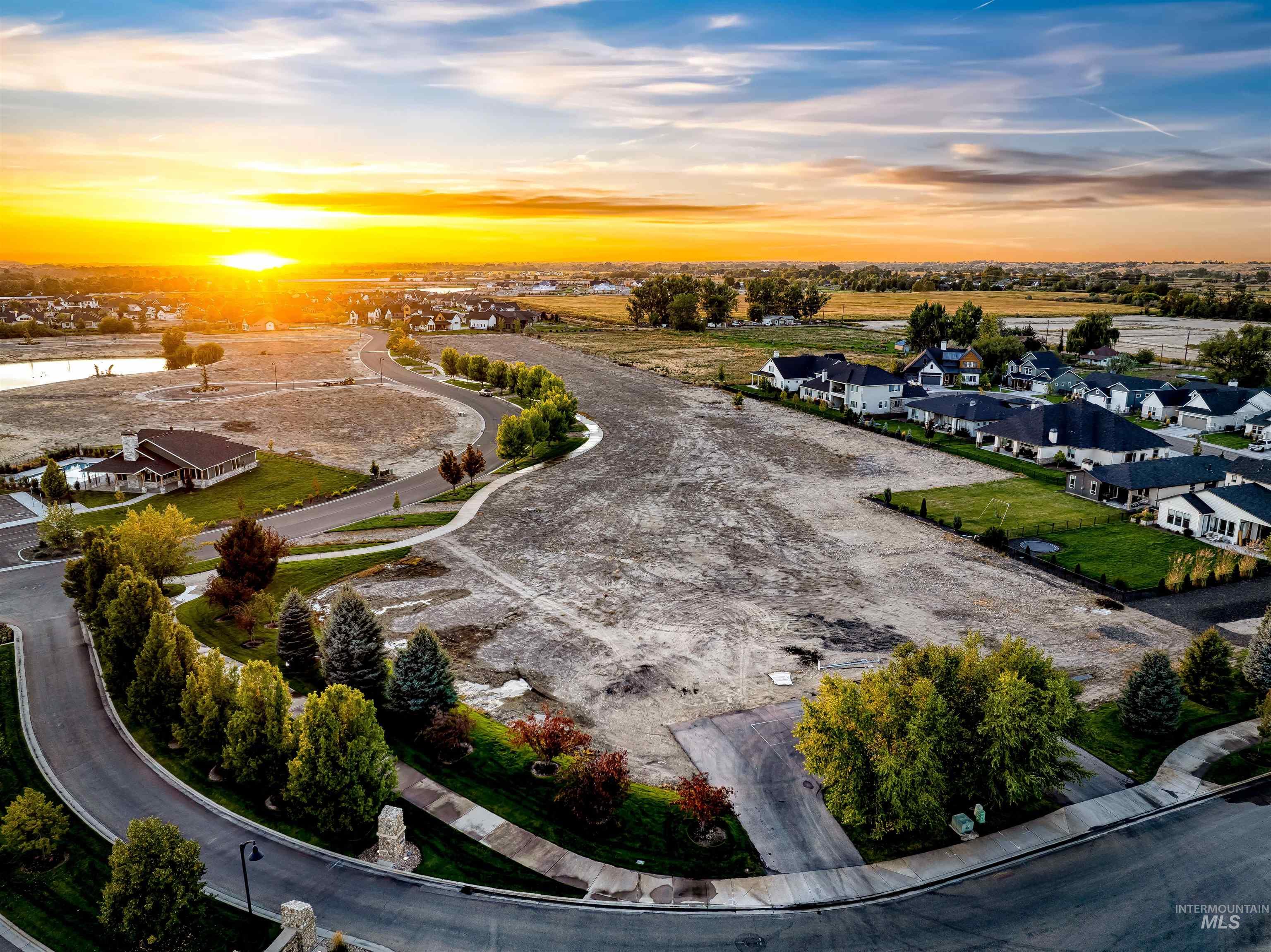 21565 River Ranch Lane Star, ID 83669 - Photo 6 of 14 Aerial view at dusk of a residential view