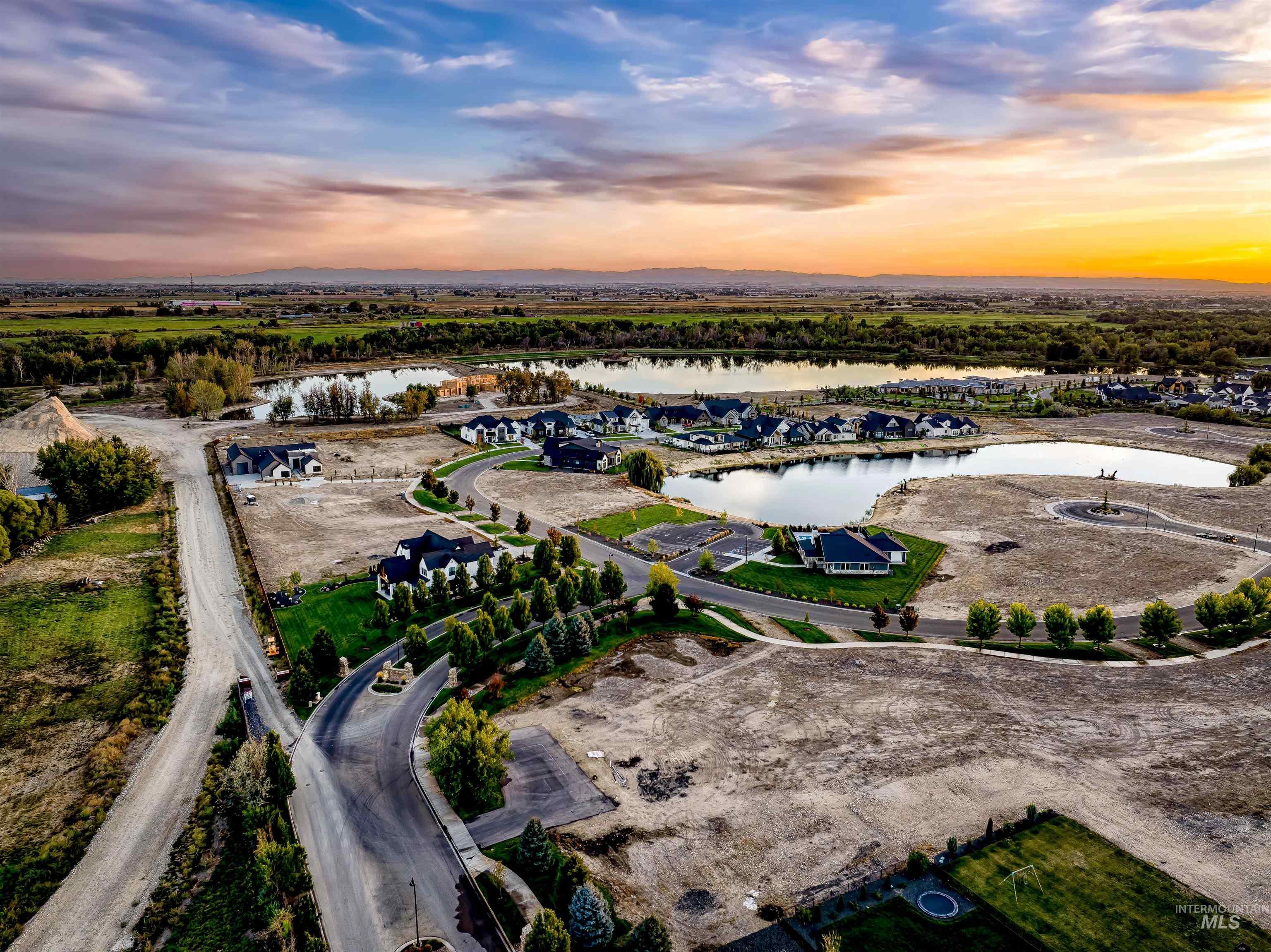 21565 River Ranch Lane Star, ID 83669 - Photo 10 of 14 Aerial view at dusk of a water view