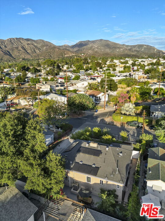 10129 Plainview Avenue Tujunga, CA 91042 - Photo 51 of 51 an aerial view of residential houses with outdoor space and river