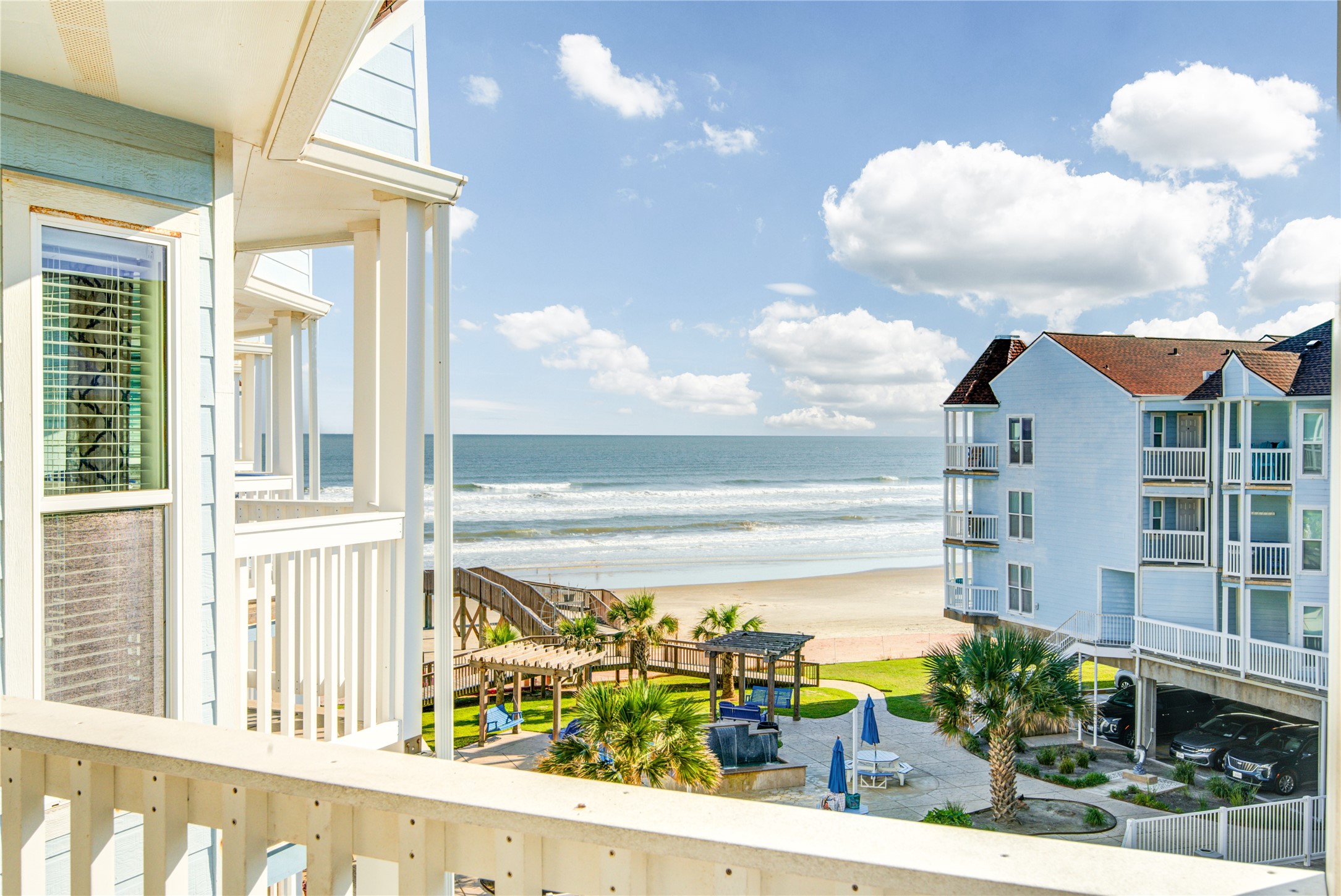 10811 Termini-San Luis Pass Road, Unit 2307 Galveston, TX 77554 - Photo 22 of 32 a view of a balcony