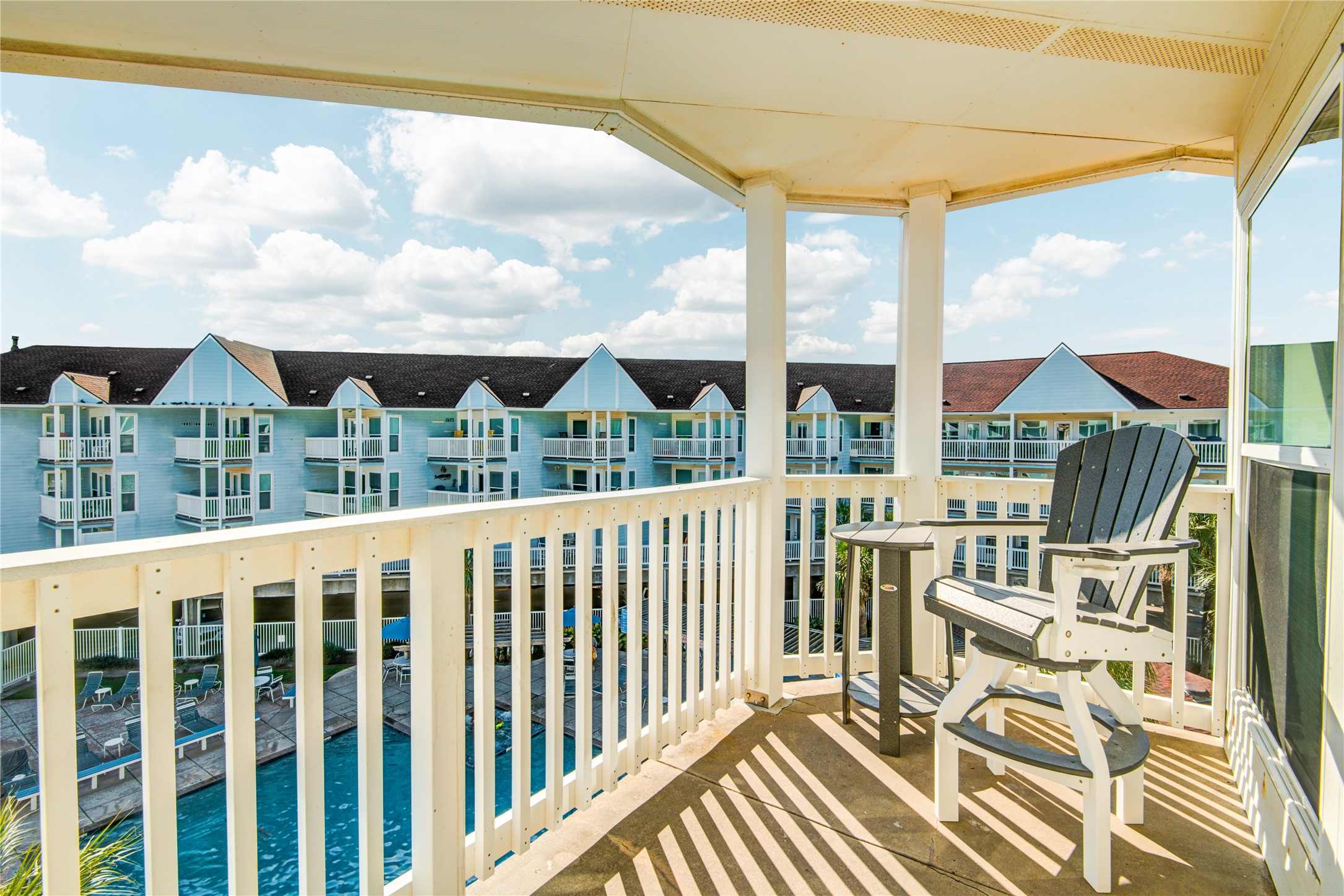 10811 Termini-San Luis Pass Road, Unit 2307 Galveston, TX 77554 - Photo 23 of 32 a view of city from a balcony