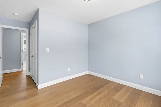 wooden floor in an empty room