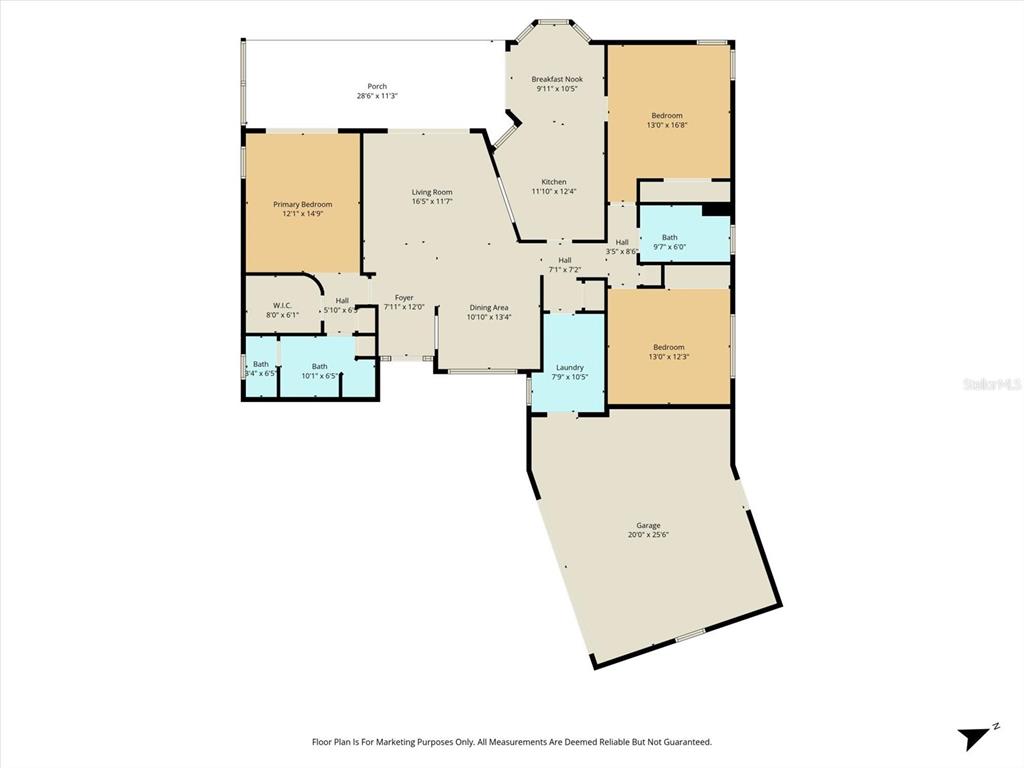 22 Mastic Court West Homosassa, FL 34446 - Photo 8 of 46 a picture of floor plan