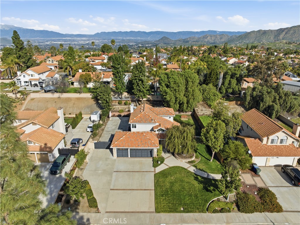 276 Cottonwood Avenue Riverside, CA 92506 - Photo 69 of 69 an aerial view of residential houses with outdoor space and trees