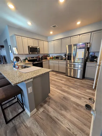 a house view with pool space