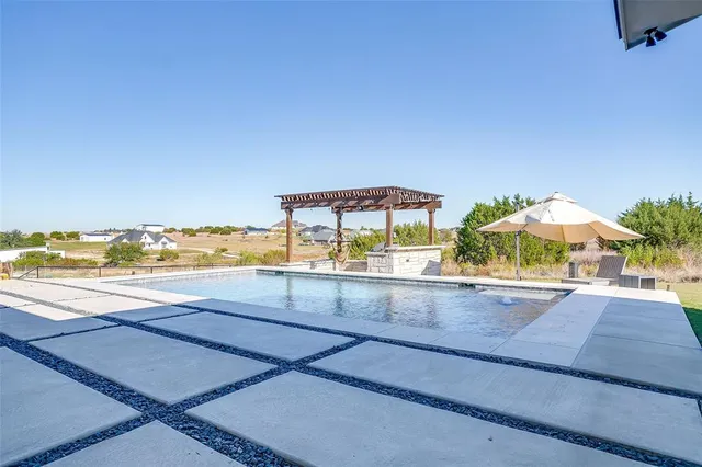 a view of an ocean and a beach