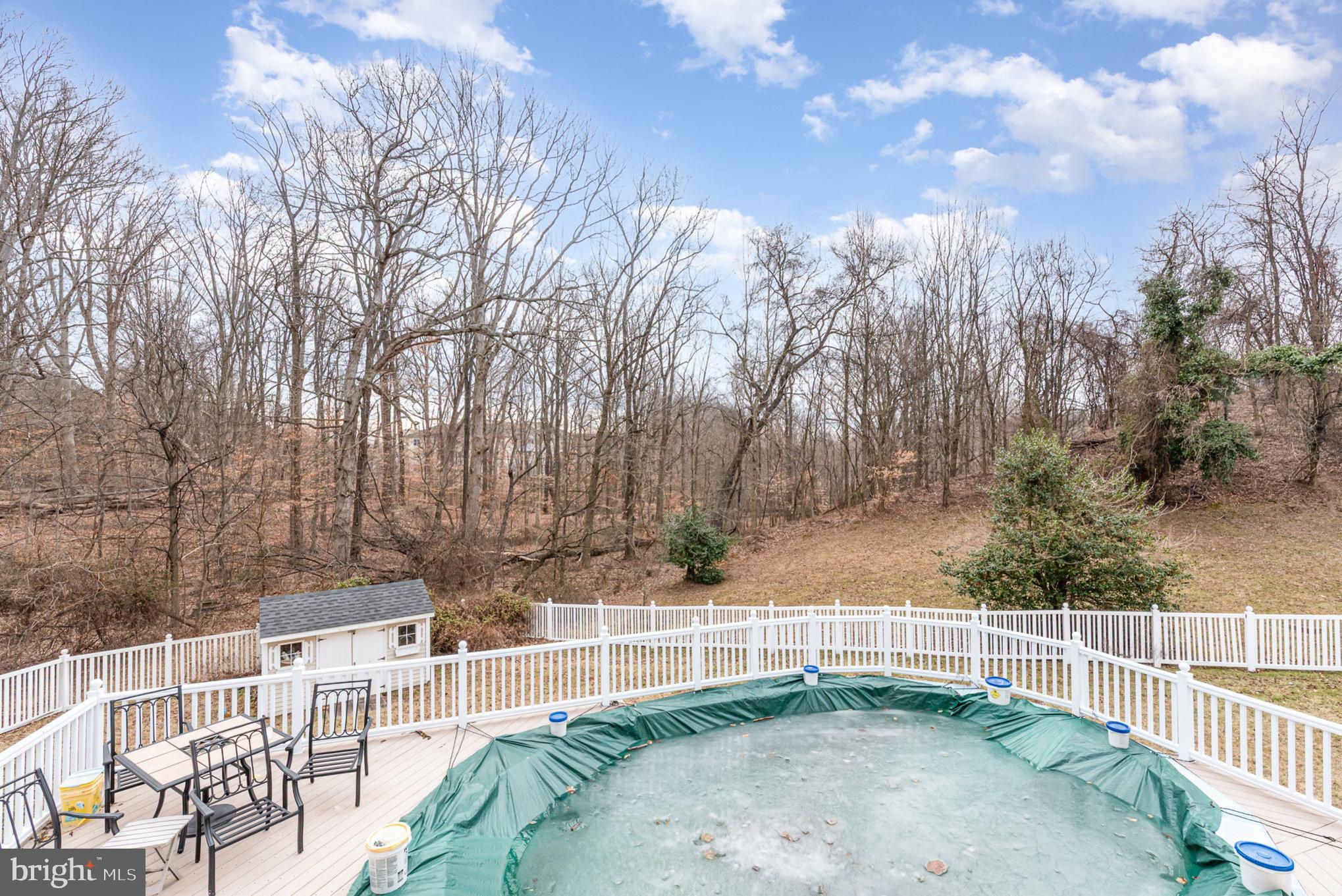145 West Heather Road Bel Air, MD 21014 - Photo 41 of 47 a view of a backyard with iron fence