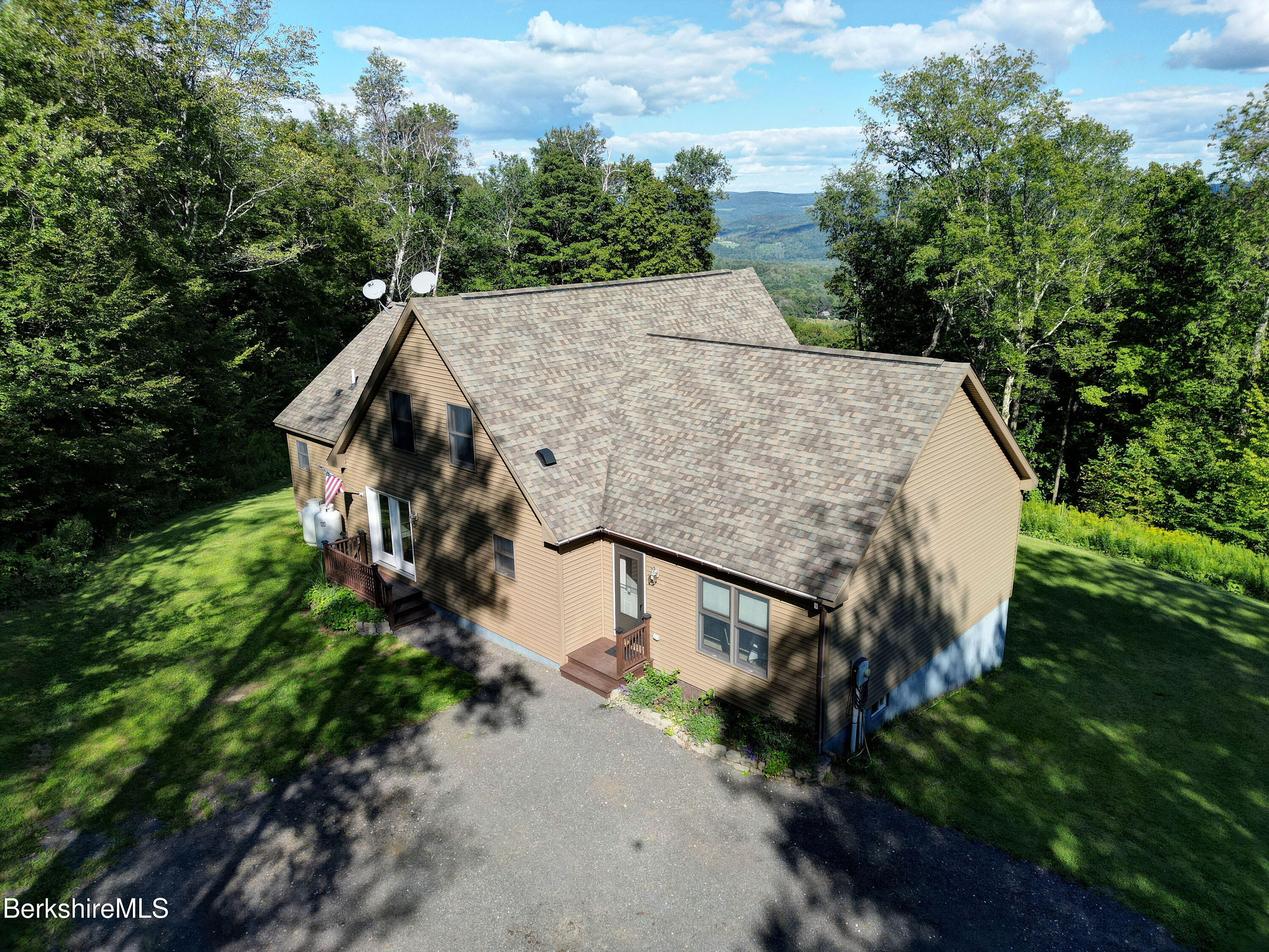 230 Curran Road Cheshire, MA 01225 - Photo 12 of 39 5 Aerial View