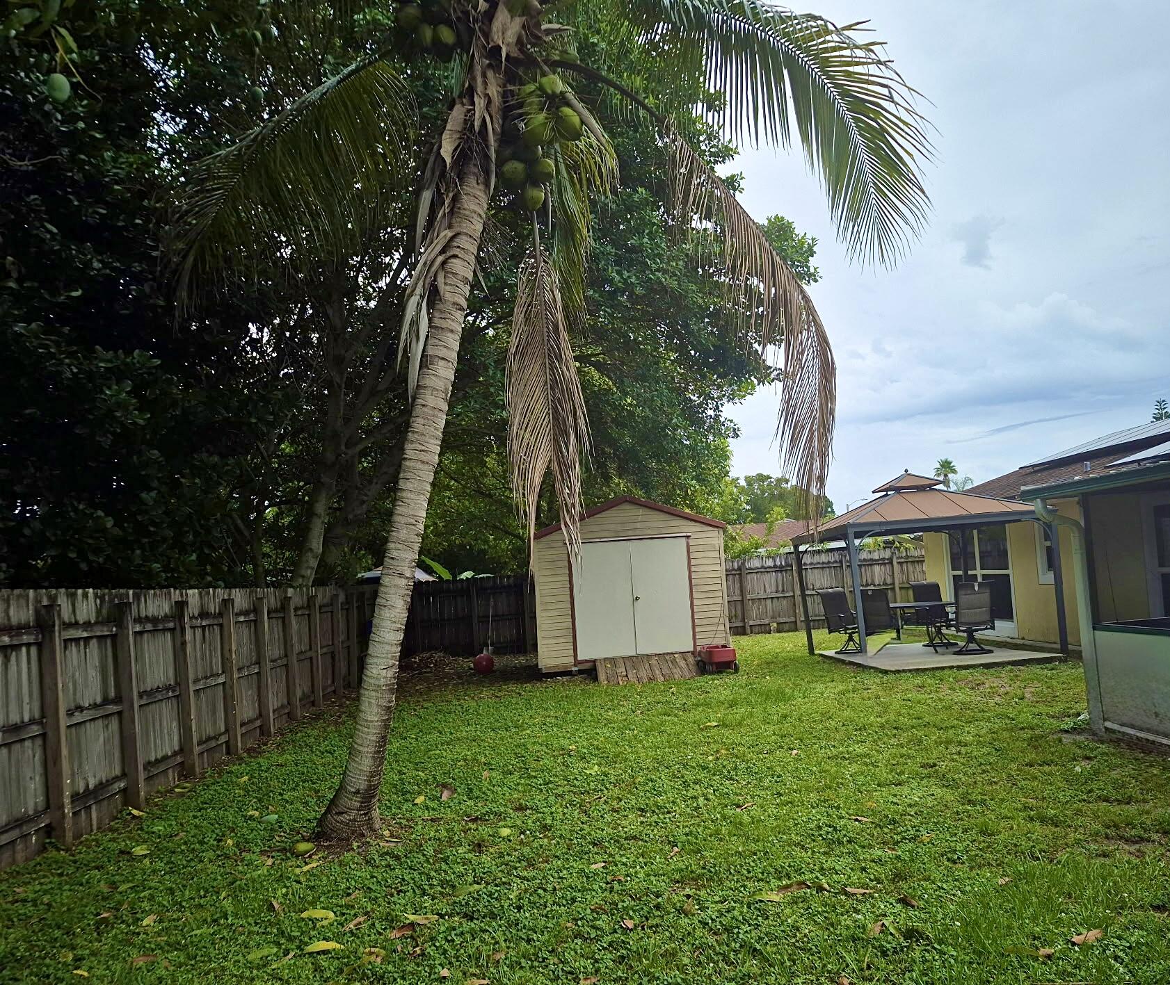 6301 Southwest 7th Street Margate, FL 33068 - Photo 16 of 17 Backyard and shed