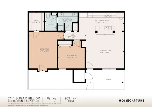 $1,750 | 5711 Sugar Hill Drive, Unit 69, Houston, TX 77057