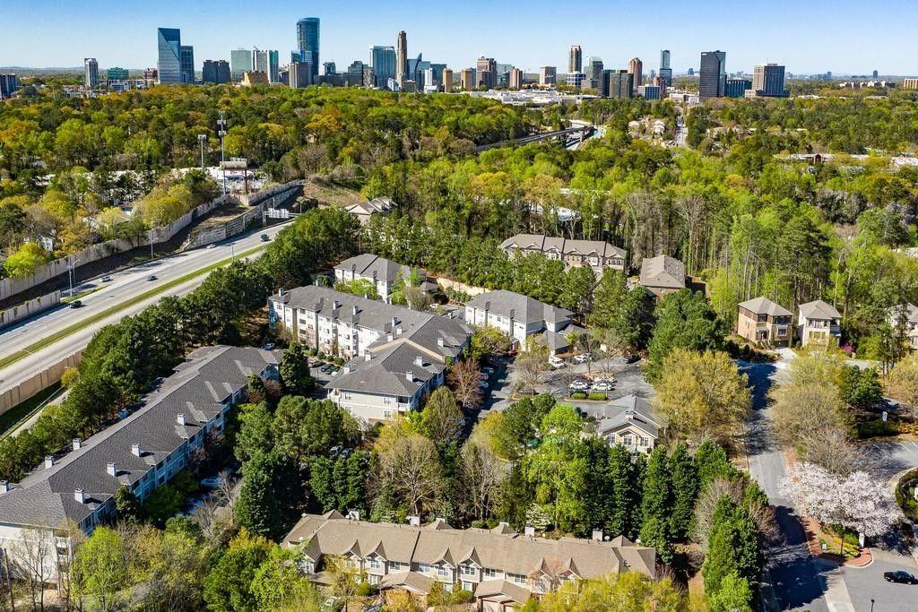 2700 Pine Tree Road Northeast, Unit 1115 Atlanta, GA 30324 - Photo 29 of 29 an aerial view of multiple house