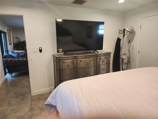 a living room with a couch and a coffee table