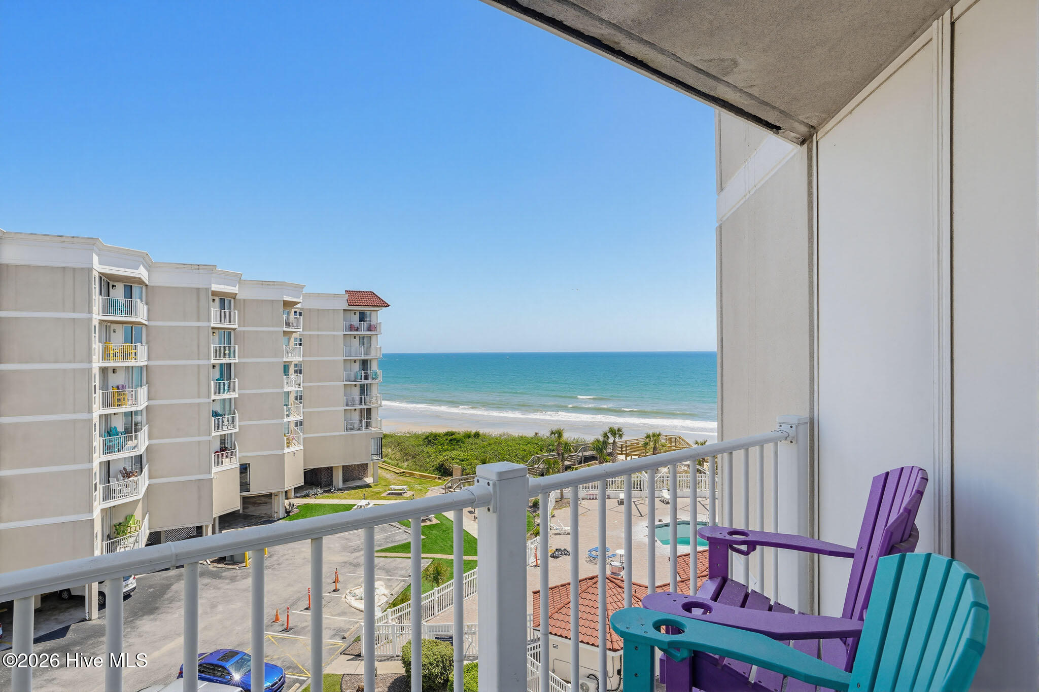 2000 New River Inlet Road, Unit 2514 North Topsail Beach, NC 28460 - Photo 4 of 57 2514 St. Regis - Balcony - MLS_3
