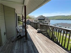 2055 Fitzgerald Point South Otisco, NY 13110 - Photo 18 of 22 relax on the deck and enjoy the view