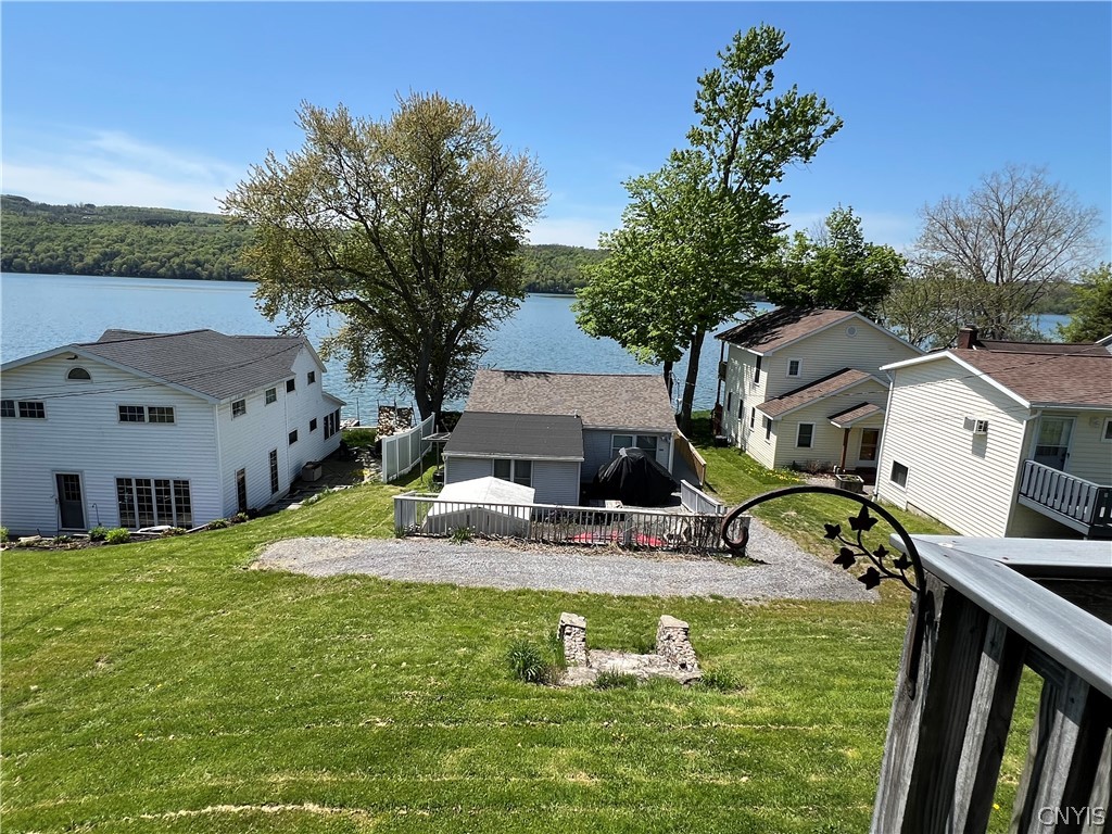 2055 Fitzgerald Point South Otisco, NY 13110 - Photo 6 of 22 view from the deck when you are relaxing