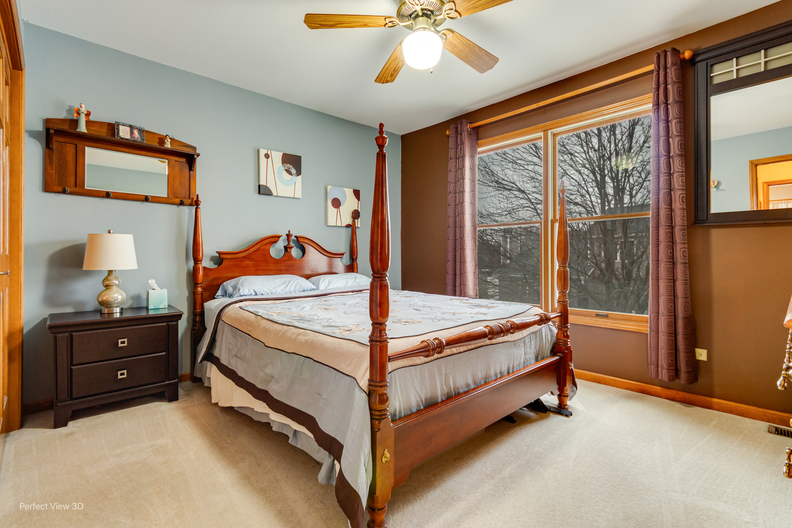 1910 Hampton Court Plainfield, IL 60586 - Photo 23 of 36 a bedroom with a bed and window
