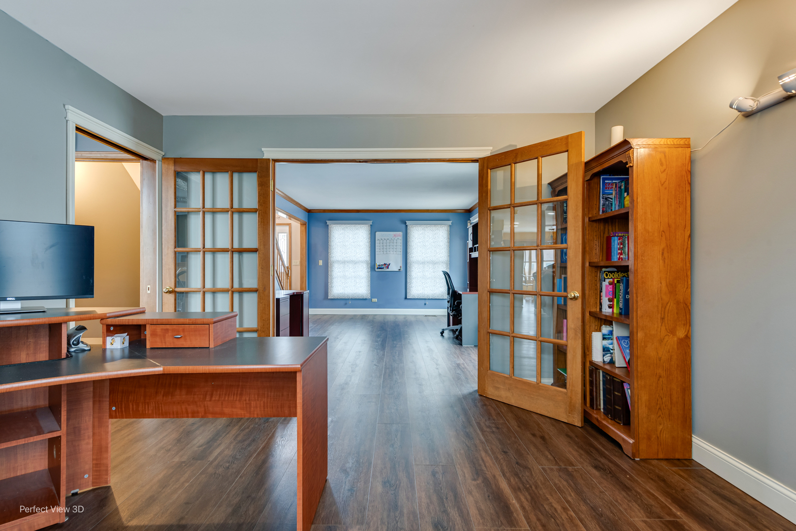 1910 Hampton Court Plainfield, IL 60586 - Photo 5 of 36 a living room with furniture and a flat screen tv