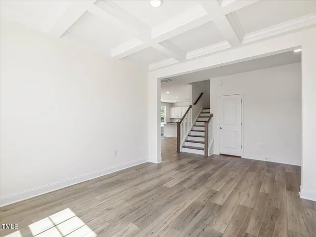 a view of a house with wooden stairs
