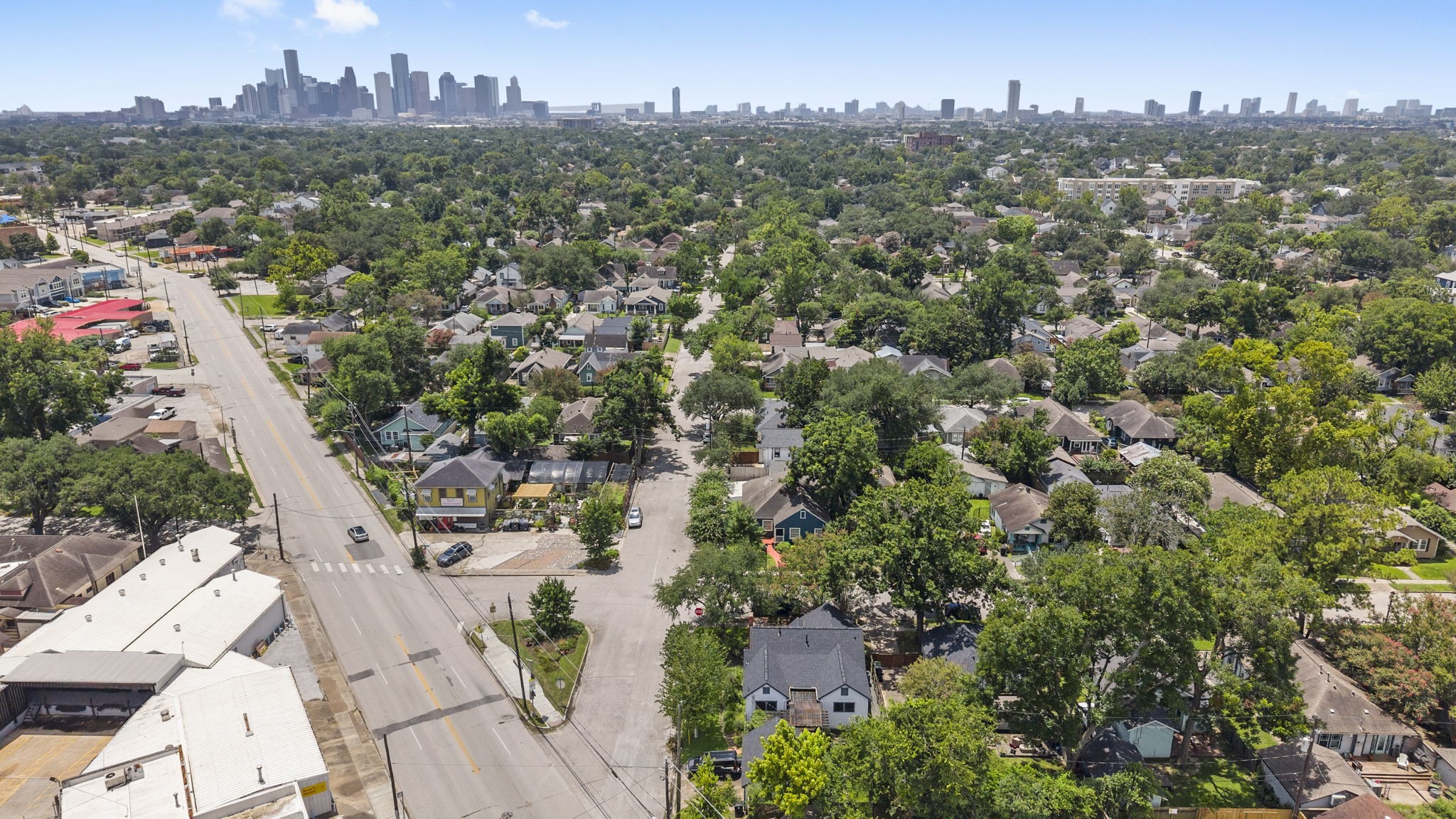 1102 Winston Street Houston, TX 77009 - Photo 7 of 30 an aerial view of a city