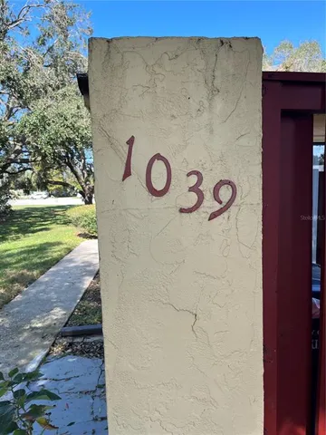 a view of a brick wall