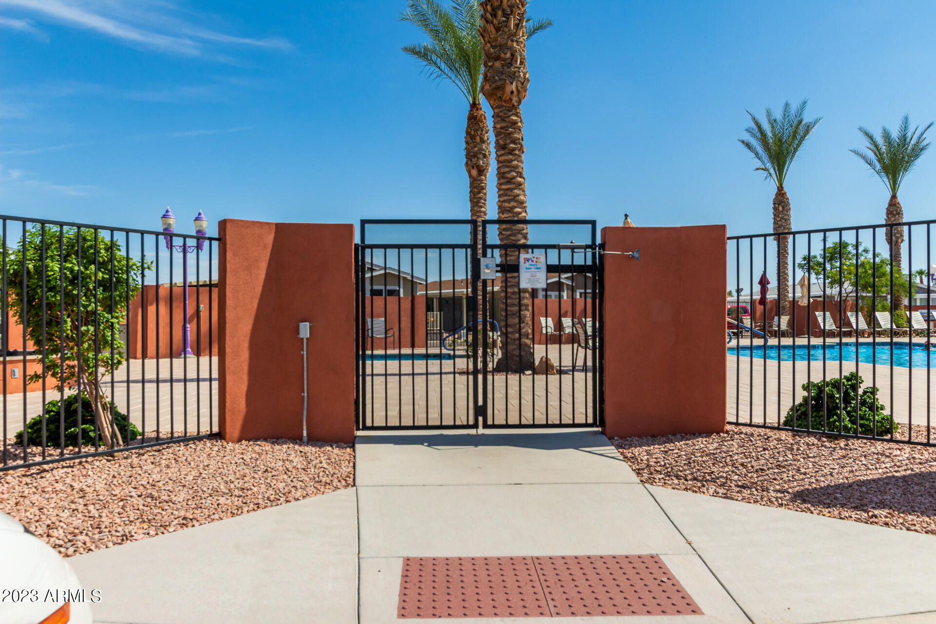 8865 East Baseline Road, Unit 132 Mesa, AZ 85209 - Photo 21 of 26 Gated Pool Entry