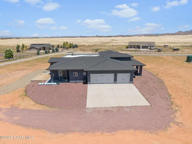a terrace with a city view
