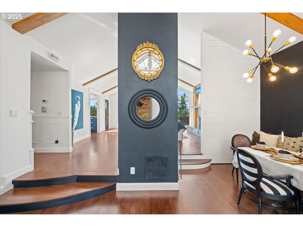 8014 Southeast Middle Way Vancouver, WA 98664 - Photo 15 of 47 a view of a dining area with furniture and a chandelier