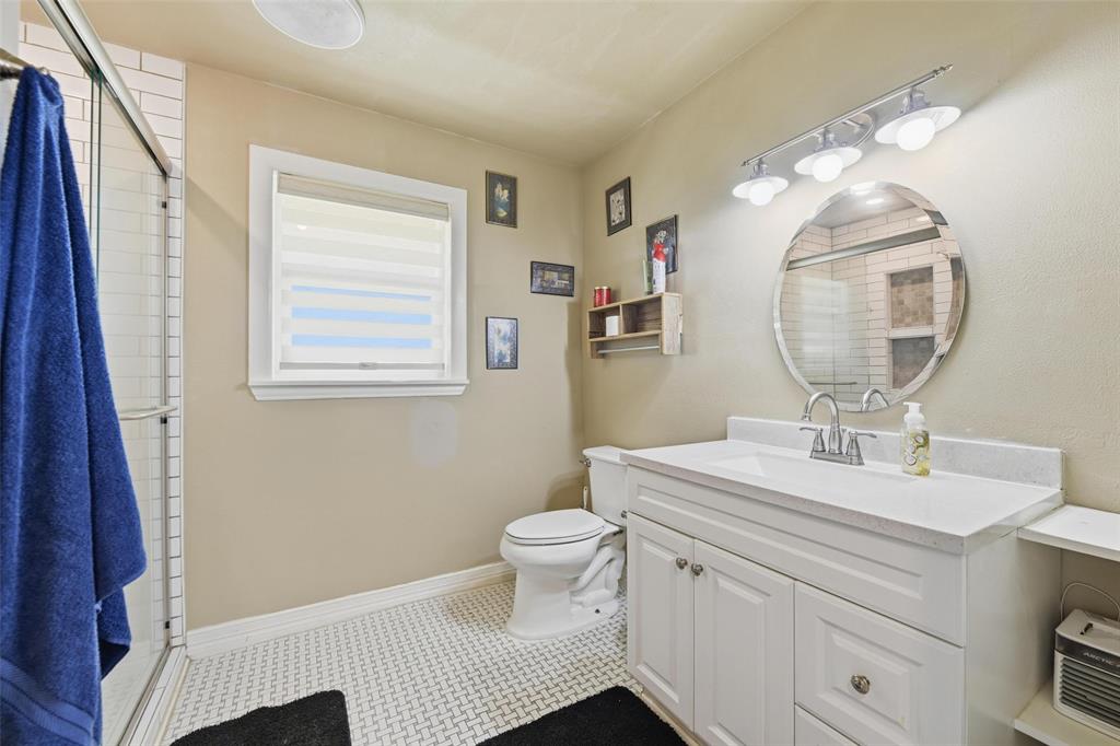 379 Private Road, Unit 4650 Boyd, TX 76023 - Photo 27 of 40 Bathroom with vanity and a shower stall