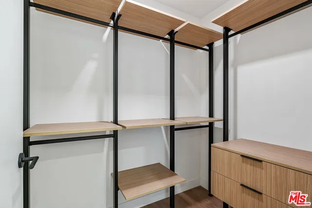 a view of walk in closet