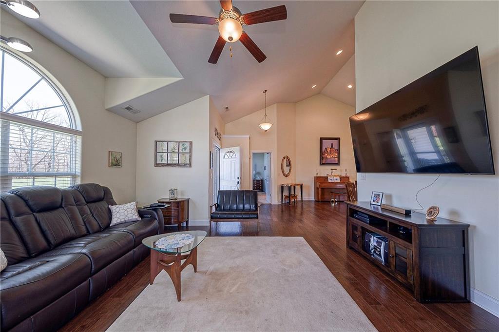 364 Saddlebrook Road Gibsonia, PA 15044 - Photo 6 of 39 Vaulted ceilings and hardwood floors
