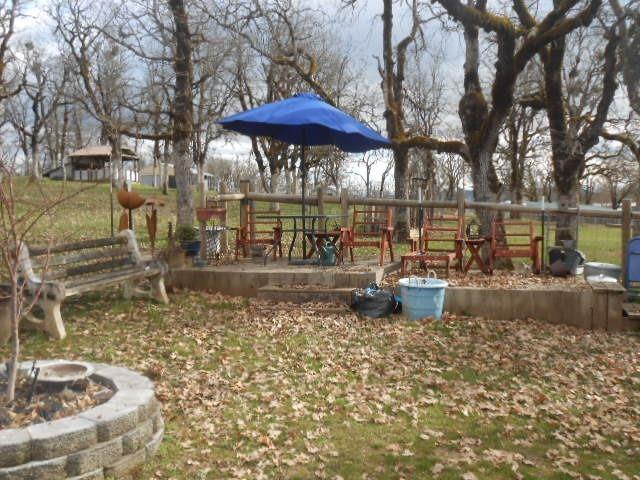 15600 Jones Road White City, OR 97503 - Photo 24 of 28 Sitting area inside the fenced garden ar