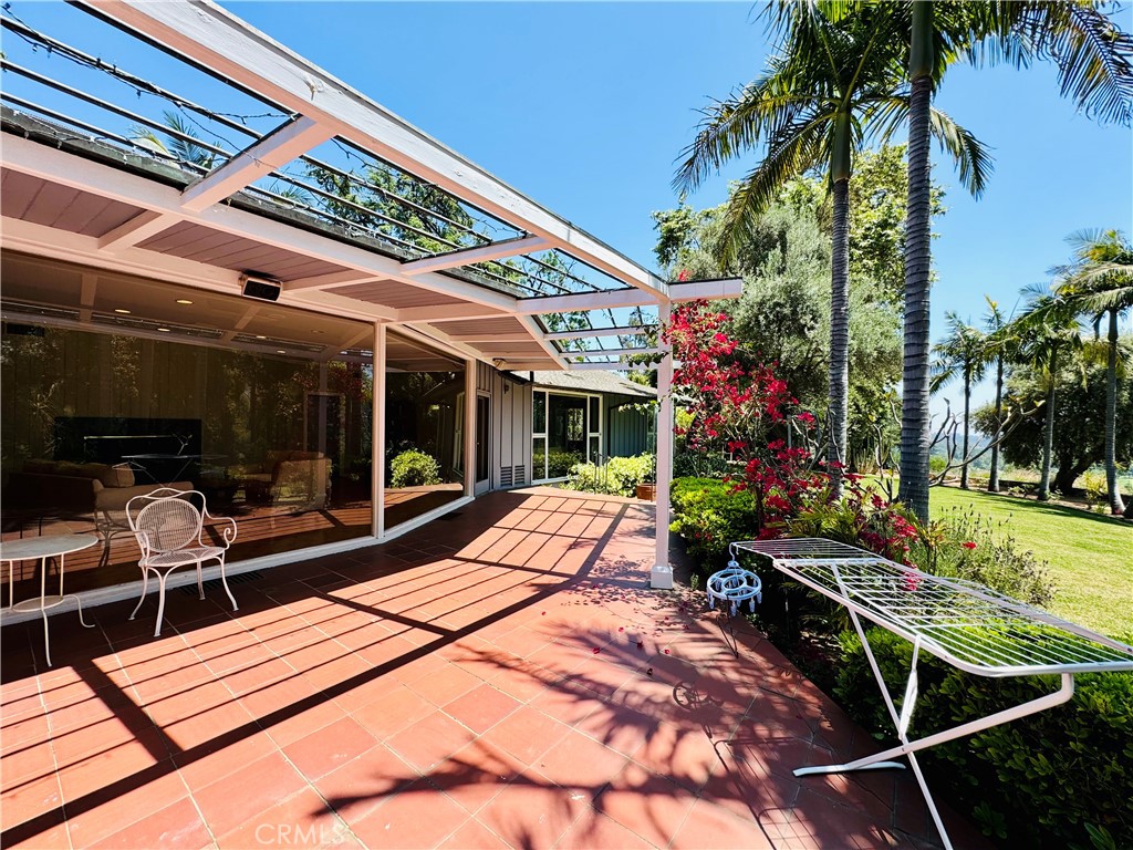 1777 La Cresta Drive Pasadena, CA 91103 - Photo 21 of 31 a view of a house with backyard and sitting area