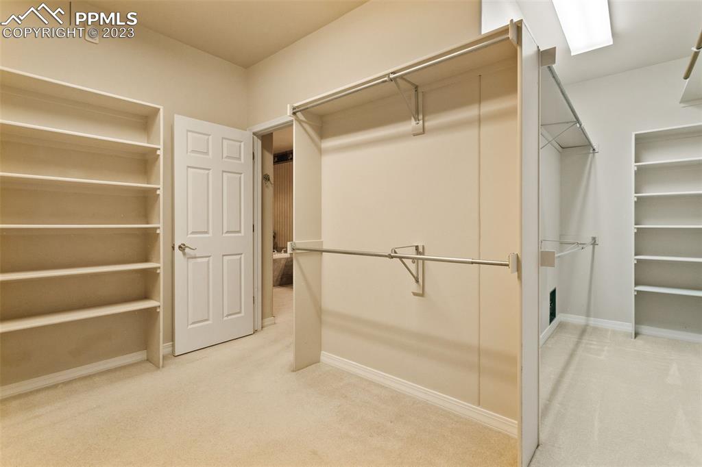 4120 Saddle Rock Road Colorado Springs, CO 80918 - Photo 37 of 50 a view of walk in closet with empty racks