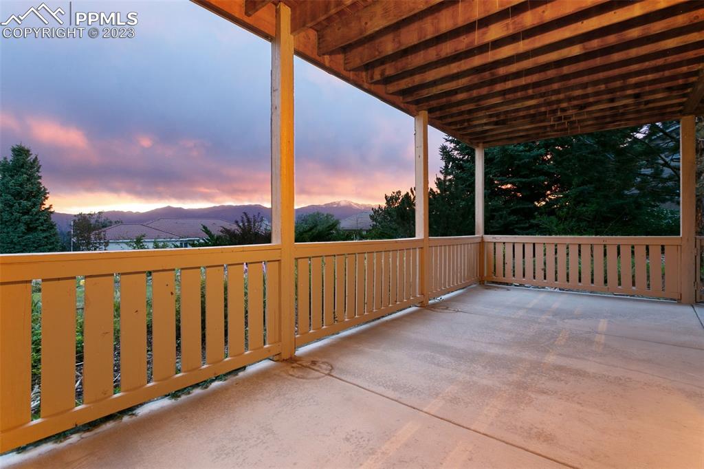 4120 Saddle Rock Road Colorado Springs, CO 80918 - Photo 45 of 50 a view of a wooden fence