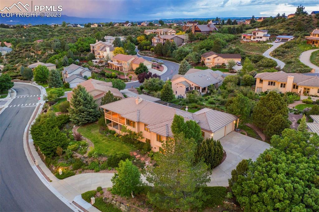 4120 Saddle Rock Road Colorado Springs, CO 80918 - Photo 9 of 50 an aerial view of multiple house