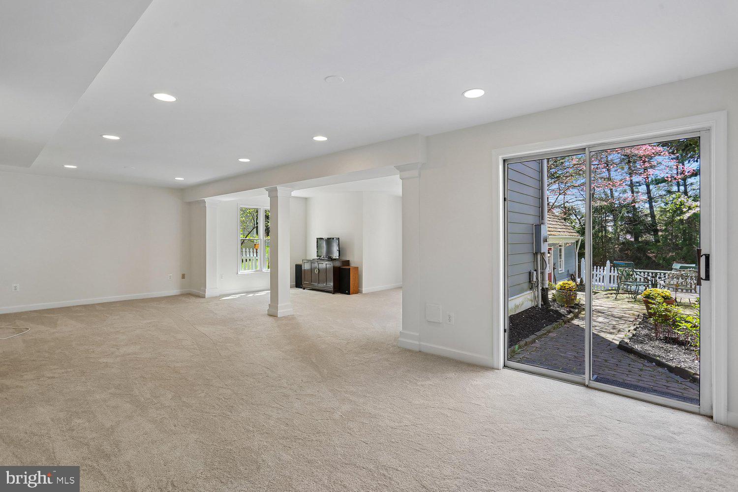 306 Beckwith Street Gaithersburg, MD 20878 - Photo 44 of 62 Recreation room w/ walk-out access to the patio