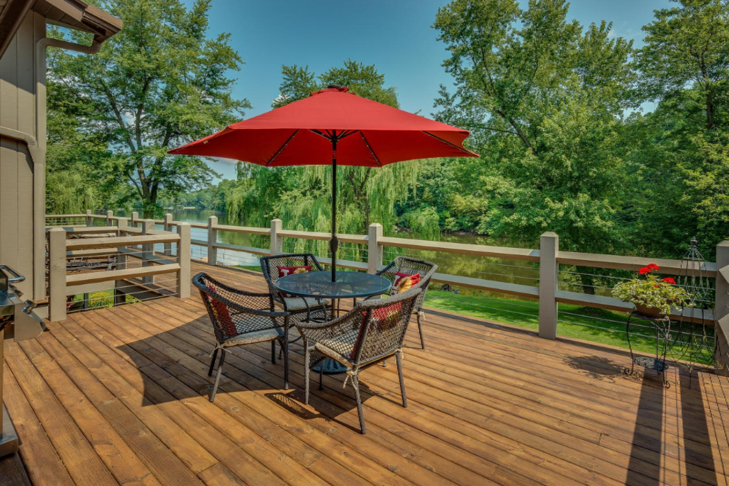 3065 Copp Road Niles, MI 49120 - Photo 35 of 60 Private Deck Off Master Suite