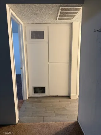 a view of front door