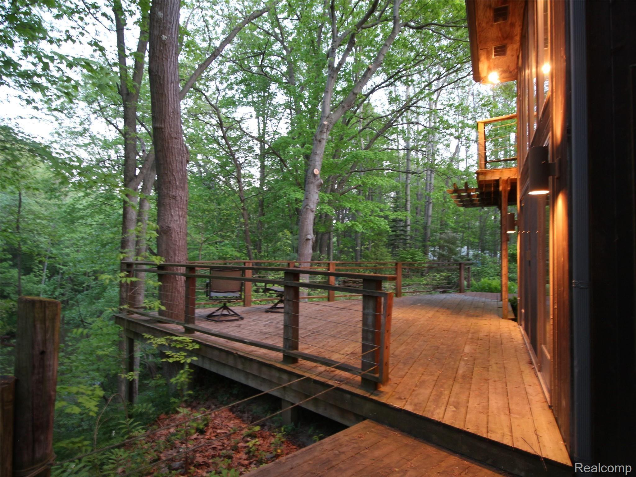 3145 Levalley Road Columbiaville, MI 48421 - Photo 5 of 79 Deck at night.JPG