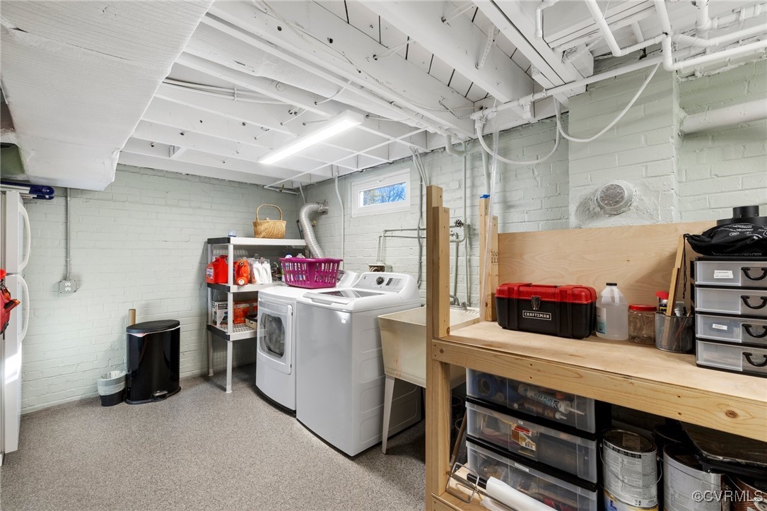 4100 Patterson Avenue Richmond, VA 23221 - Photo 30 of 37 a utility room with dryer and washer