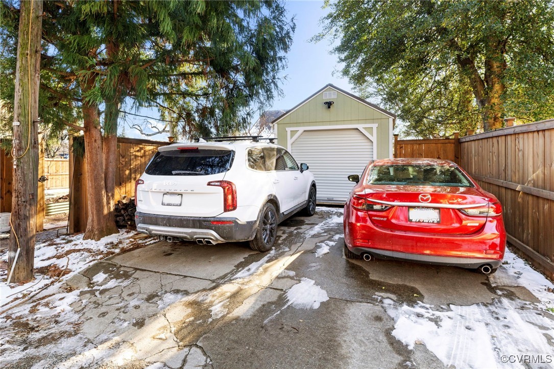 4100 Patterson Avenue Richmond, VA 23221 - Photo 37 of 37 a backyard of a house with fire pit and chairs