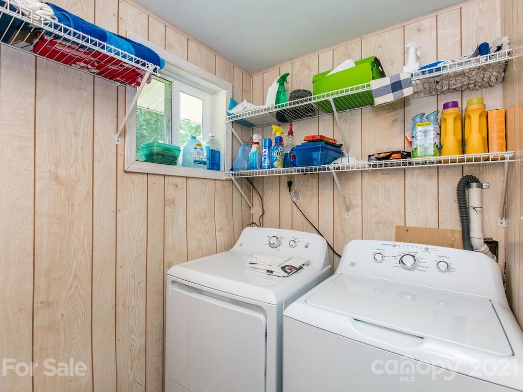 2044 Ridge Road Hendersonville, NC 28792 - Photo 31 of 37 a utility room with dryer and washer