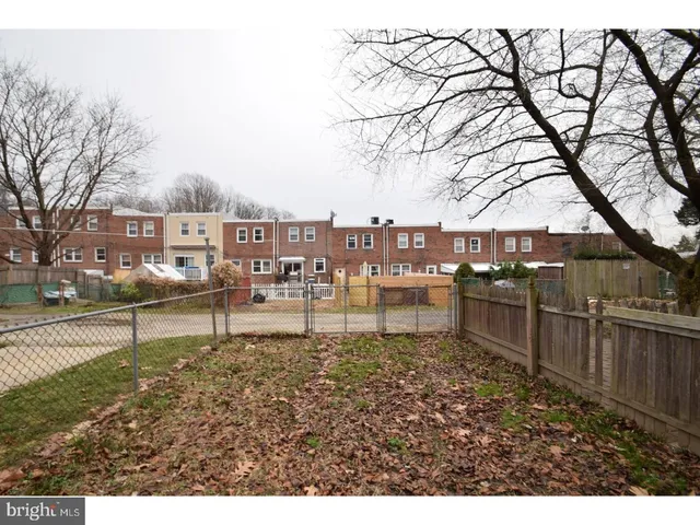 a view of a park that has a lots of snow on the road