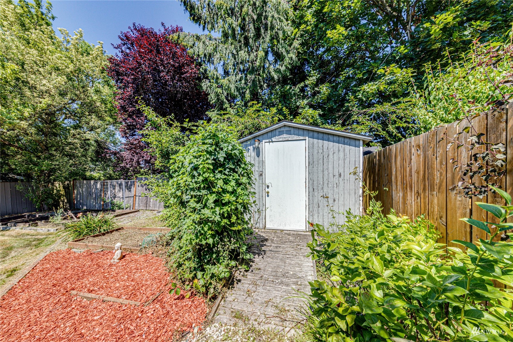 1027 233rd Place Southwest Bothell, WA 98021 - Photo 24 of 27 a backyard of a house with lots of green space