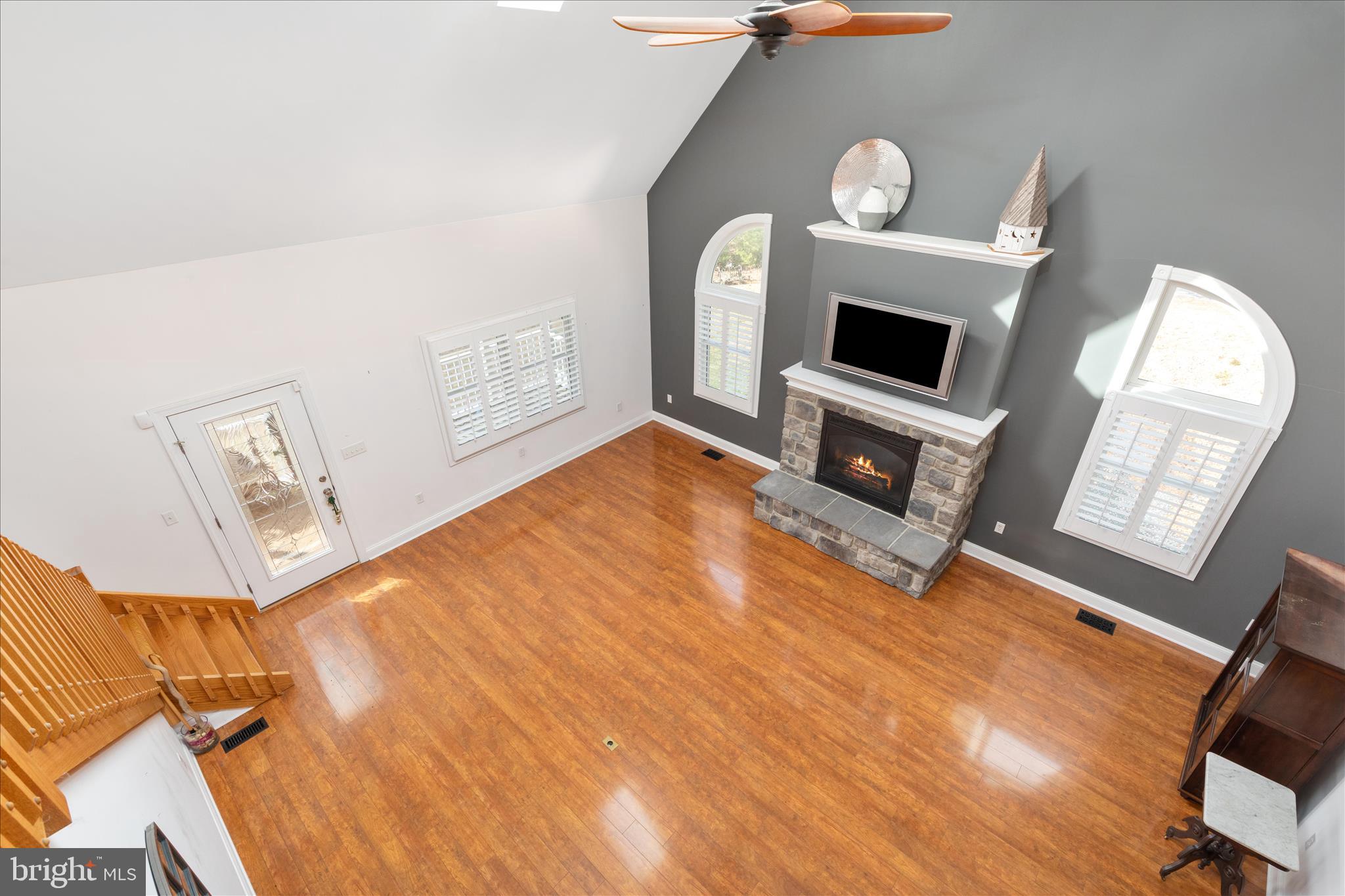 882 Liberty Furnace Road Edinburg, VA 22824 - Photo 26 of 47 a bedroom with a bed and a television