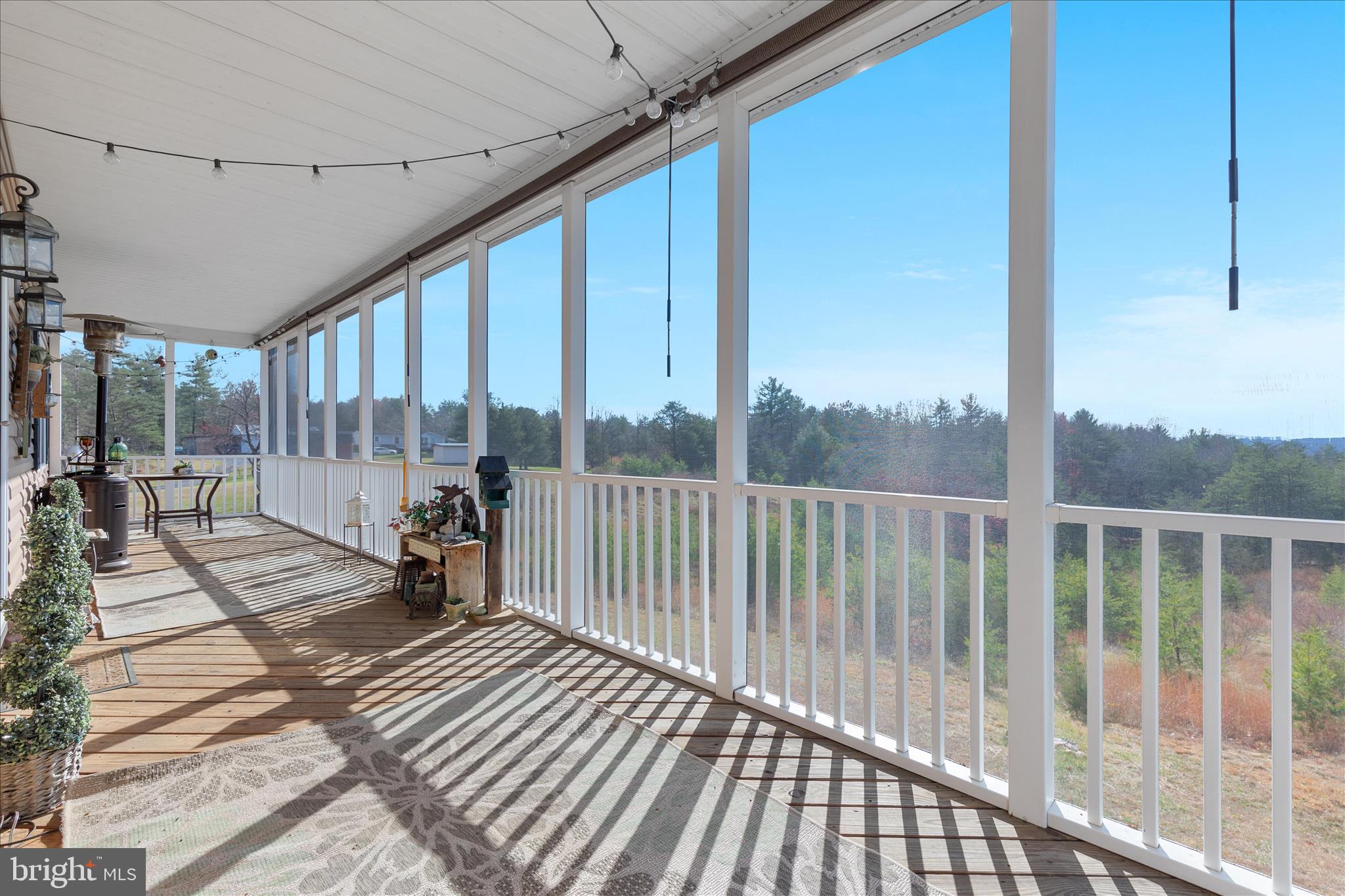 882 Liberty Furnace Road Edinburg, VA 22824 - Photo 38 of 47 a view of a balcony with wooden floor