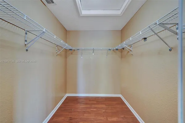 a view of a small space